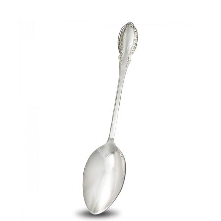 СЕРЕБРЯНАЯ ДЕСЕРТНАЯ ЛОЖКА "ЗАСТОЛЬНАЯ" - СЕВЕРНАЯ ЧЕРНЬ