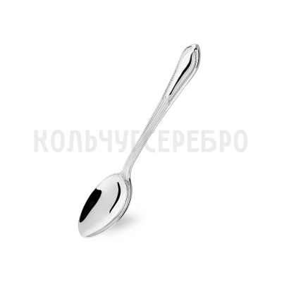 СЕРЕБРЯНАЯ ЧАЙНАЯ ЛОЖКА "АМПИР" – КРАСНАЯ ПРЕСНЯ