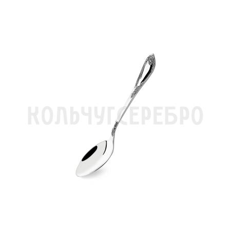 СЕРЕБРЯНАЯ КОФЕЙНАЯ ЛОЖКА "ИМПЕРАТОРСКАЯ" М-12 С ЧЕРНЕНИЕМ – ПАВЛОВСКИЙ ЗАВОД