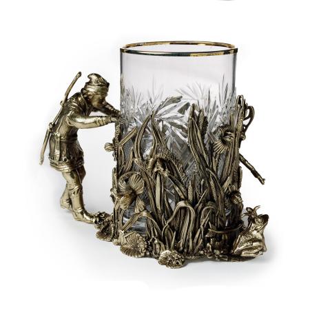 ПОДСТАКАННИК "ИВАН ЦАРЕВИЧ" ЛАТУННЫЙ