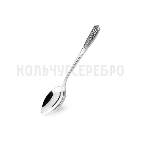 ЧАЙНАЯ ЛОЖКА ИЗ МЕЛЬХИОРА "ВИЗИРЬ" С ЧЕРНЕНИЕМ – КОЛЬЧУГИНСКИЙ МЕЛЬХИОР