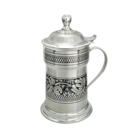 СЕРЕБРЯНАЯ КРУЖКА ДЛЯ ВОДЫ АРТ. 40440001А05 – СЕВЕРНАЯ ЧЕРНЬ