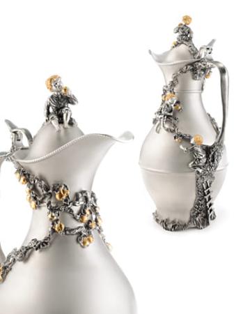 СЕРЕБРЯНЫЙ КУВШИН "ЯБЛОЧНЫЙ СПАС" (1,7 ЛИТРА) – АЛЬТМАСТЕР