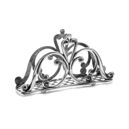 СЕРЕБРЯНАЯ САЛФЕТНИЦА "ВИЗАНТИЯ" – КРАСНАЯ ПРЕСНЯ