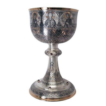 СЕРЕБРЯНЫЙ ПОТИР С ЧЕРНЕНИЕМ АРТ. 50030012А06 (600 МЛ.) – СЕВЕРНАЯ ЧЕРНЬ