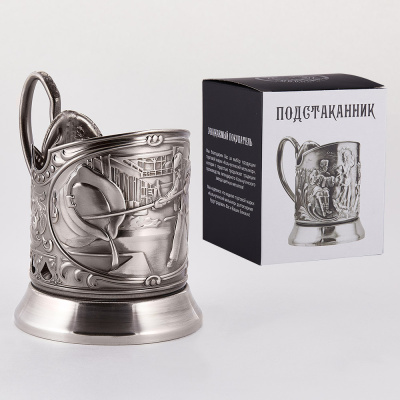 ПОДСТАКАННИК "МЕТАЛЛУРГ" НИКЕЛИРОВАННЫЙ