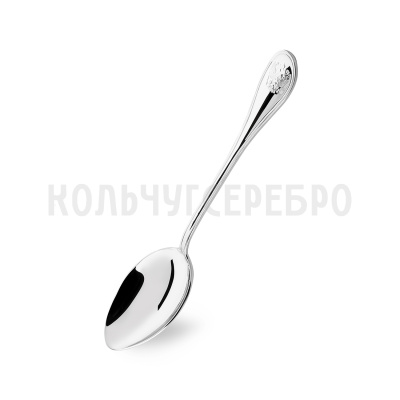 СЕРЕБРЯНАЯ ДЕСЕРТНАЯ ЛОЖКА "ОТЕЧЕСТВО" 930588 – КРАСНАЯ ПРЕСНЯ