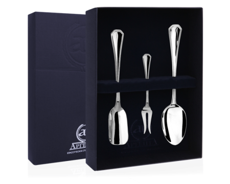 ЧАЙНЫЙ НАБОР ИЗ СЕРЕБРА "ЭЛЕГАНТ" (3 ПРЕДМЕТА) №2 – АРГЕНТА