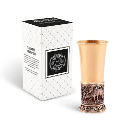 СТОПКА "ЛОСЬ" МЕДНАЯ – КОЛЬЧУГИНСКИЙ МЕЛЬХИОР