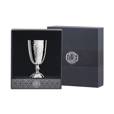 РЮМКА "№1" ПОСЕРЕБРЕННАЯ КОВАННАЯ (1 ШТУКА) – КОЛЬЧУГИНСКИЙ МЕЛЬХИОР