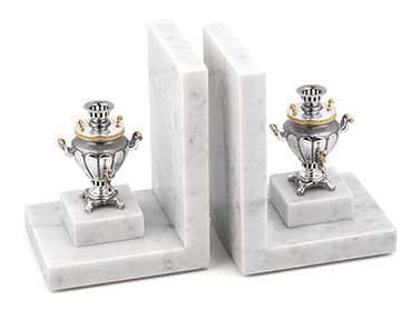 КНИЖНЫЕ УПОРЫ "ДВА САМОВАРА" – АЛЬТМАСТЕР