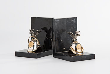 КНИЖНЫЕ УПОРЫ "КИРАСИРЫ" С ПОЗОЛОТОЙ – АЛЬТМАСТЕР