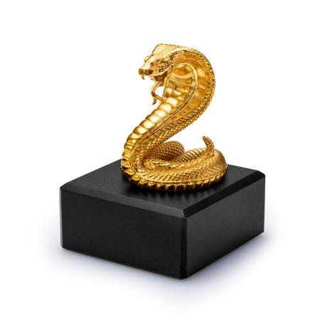 СЕРЕБРЯНАЯ СТАТУЭТКА "ЗМЕЯ" арт. 93616143ж – КРАСНАЯ ПРЕСНЯ