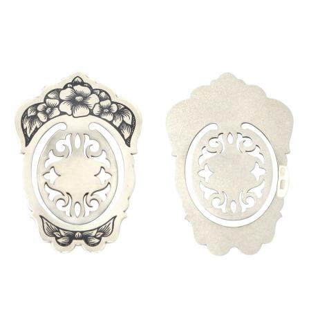 СЕРЕБРЯНАЯ ЗАКЛАДКА "НЕЗАБУДКА" – СЕВЕРНАЯ ЧЕРНЬ 