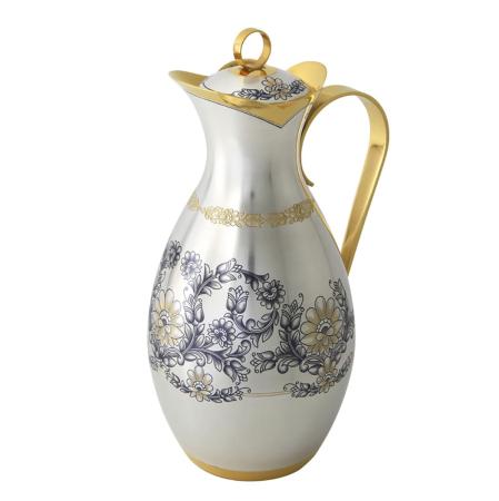 СЕРЕБРЯНЫЙ КУВШИН ДЛЯ ВОДЫ "АСТРА" (1 ЛИТР) АРТ. 40350001Р06 – СЕВЕРНАЯ ЧЕРНЬ