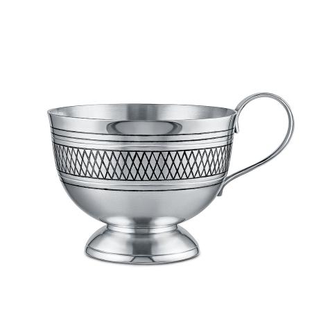 СЕРЕБРЯНАЯ ЧАЙНАЯ ЧАШКА С ЧЕРНЕНИЕМ  "40080021А05" – СЕВЕРНАЯ ЧЕРНЬ