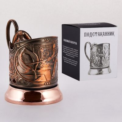 ПОДСТАКАННИК "МЕТАЛЛУРГ" МЕДНЫЙ – КОЛЬЧУГИНСКИЙ МЕЛЬХИОР