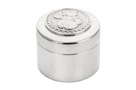 СЕРЕБРЯНАЯ ДЕТСКАЯ ШКАТУЛКА АРТ. 27601 – РУССКИЕ САМОЦВЕТЫ