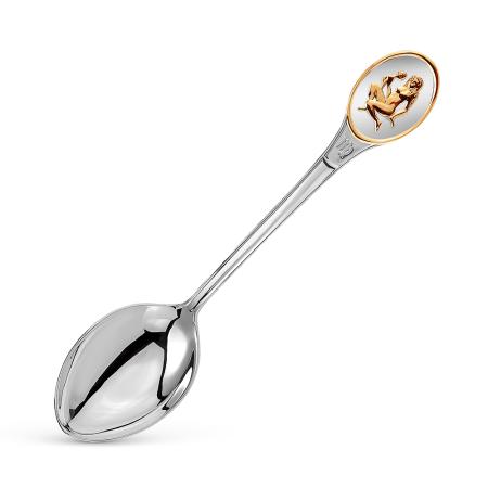 Серебряные столовые приборы купить в Москве СЕРЕБРЯНАЯ ЧАЙНАЯ ЛОЖКА "ДЕВА" 930747ж6 – КРАСНАЯ ПРЕСНЯ