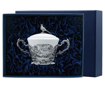 СЕРЕБРЯНАЯ САХАРНИЦА "КОРОЛЕВСКАЯ ОХОТА" – АРГЕНТА