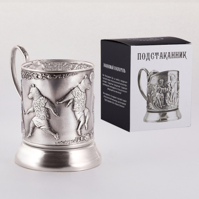 ПОДСТАКАННИК "ЧЕМПИОНАТ МИРА-18" ПОСЕРЕБРЕННЫЙ – КОЛЬЧУГИНСКИЙ МЕЛЬХИОР