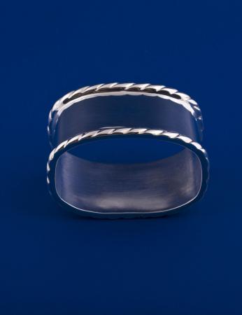 СЕРЕБРЯНОЕ КОЛЬЦО ДЛЯ САЛФЕТОК "№9" – МСТЁРСКИЙ ЮВЕЛИР