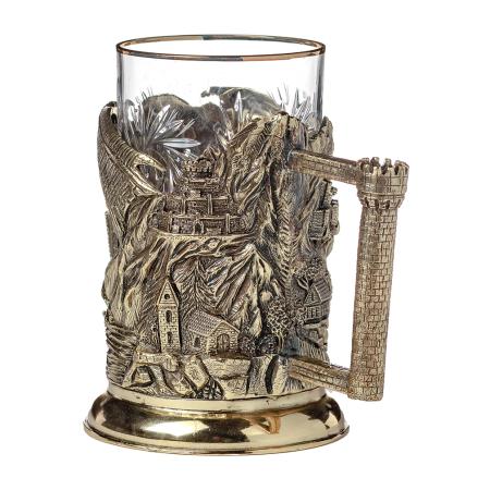 ПОДСТАКАННИК "ДРАКОН" ЛАТУННЫЙ