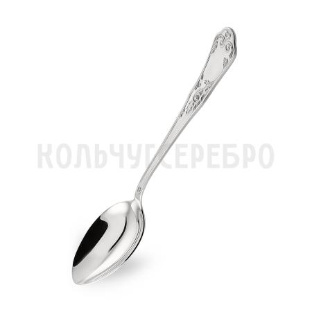 СЕРЕБРЯНАЯ ДЕСЕРТНАЯ ЛОЖКА "КЛАССИКА" (№10) - МСТЕРСКИЙ ЮВЕЛИР