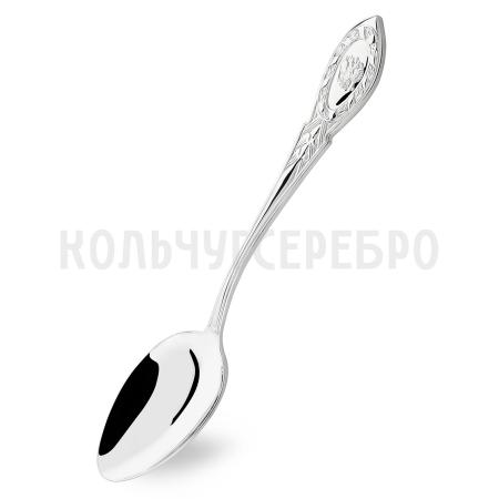 СЕРЕБРЯНАЯ СТОЛОВАЯ ЛОЖКА "ГОСУДАРСТВЕННЫЙ" 26503 - РУССКИЕ САМОЦВЕТЫ