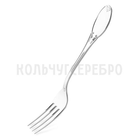 СЕРЕБРЯНАЯ СТОЛОВАЯ ВИЛКА "ГЛАДКАЯ" – АРГЕНТА
