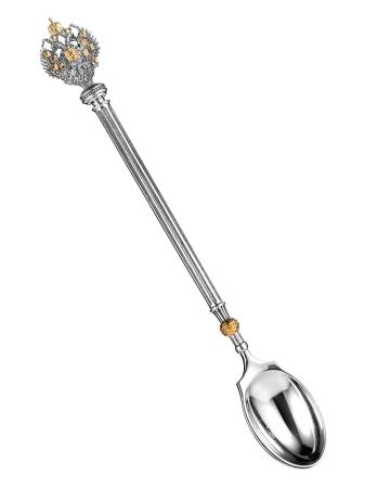 СЕРЕБРЯНАЯ КОФЕЙНАЯ ЛОЖКА "СИМВОЛ" – АЛЬТМАСТЕР