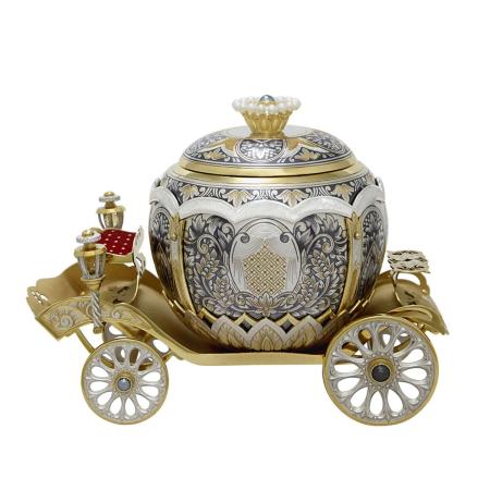 СЕРЕБРЯНАЯ ШКАТУЛКА "КАК В СКАЗКЕ" – СЕВЕРНАЯ ЧЕРНЬ