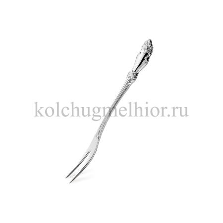 ВИЛКА ЛИМОНА ИЗ МЕЛЬХИОРА "РОЗА" ПОСЕРЕБРЕННАЯ – КОЛЬЧУГИНСКИЙ МЕЛЬХИОР