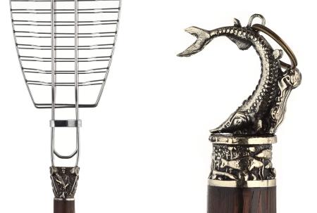 РЕШЁТКА ДЛЯ ГРИЛЯ (РЫБНАЯ)  "БЕЛУГА"