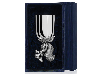 СЕРЕБРЯНАЯ РЮМКА "БЕЛКА" (1 ШТУКА) – АРГЕНТА