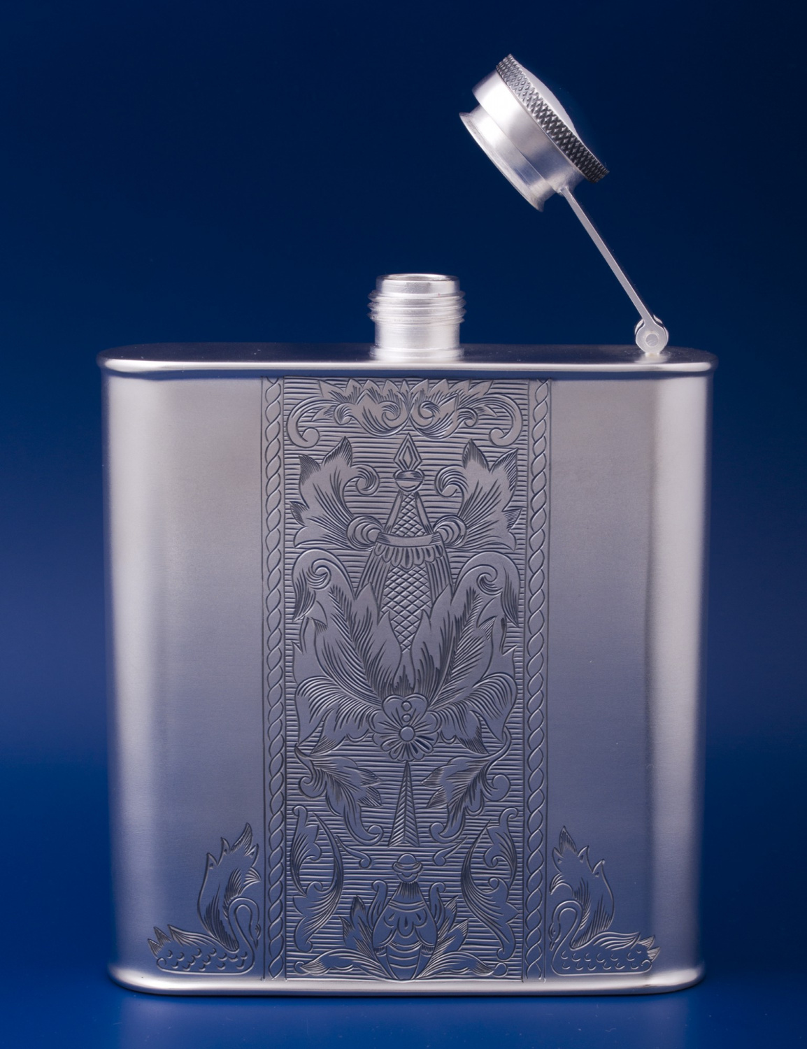 СЕРЕБРЯНАЯ ФЛЯЖКА "№14" – МСТЁРСКИЙ ЮВЕЛИР