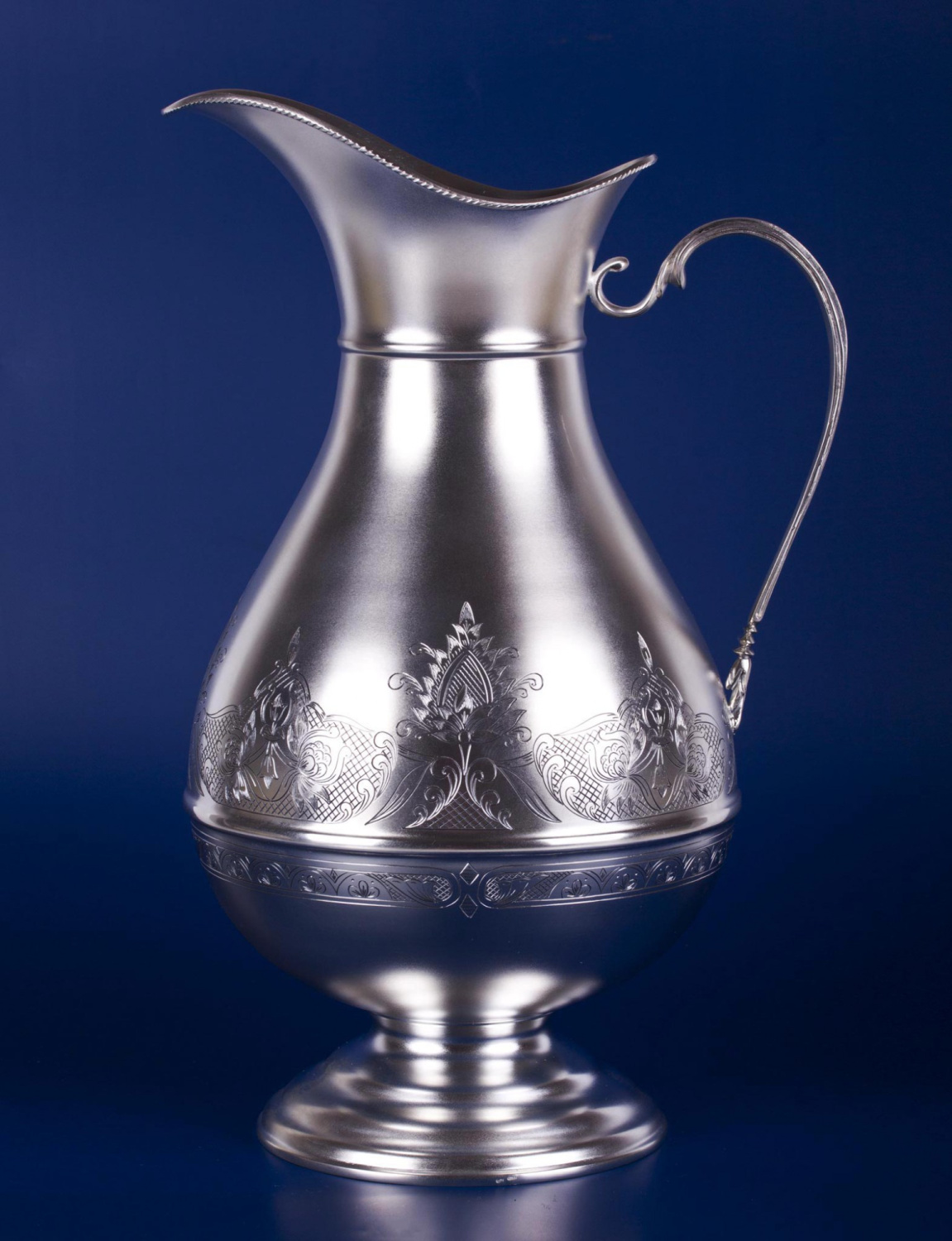 СЕРЕБРЯНЫЙ КУВШИН ДЛЯ ВОДЫ "№19" (2,5 ЛИТРА) – МСТЁРСКИЙ ЮВЕЛИР
