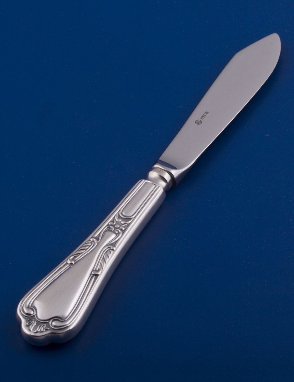 СЕРЕБРЯНЫЙ НОЖ ДЛЯ РЫБЫ "ВИЗАНТИЯ" (№22) - МСТЕРСКИЙ ЮВЕЛИР