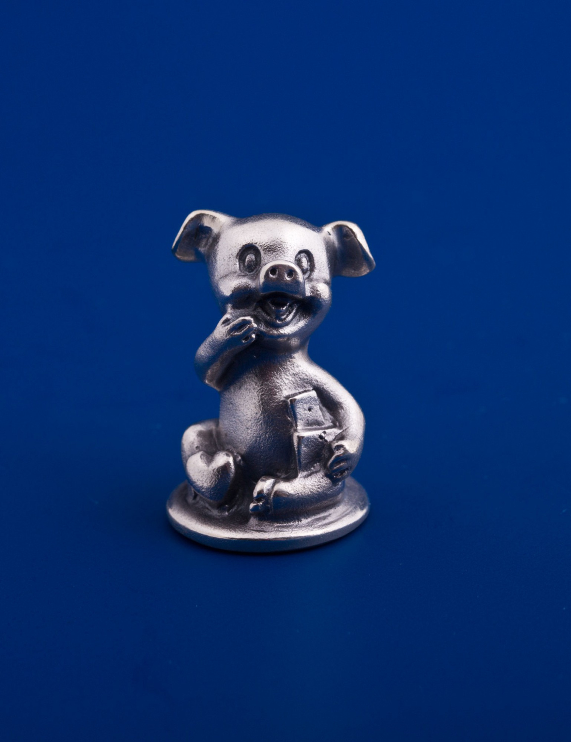 СЕРЕБРЯНАЯ ФИГУРКА №3 "ХРЮШКА" – МСТЁРСКИЙ ЮВЕЛИР