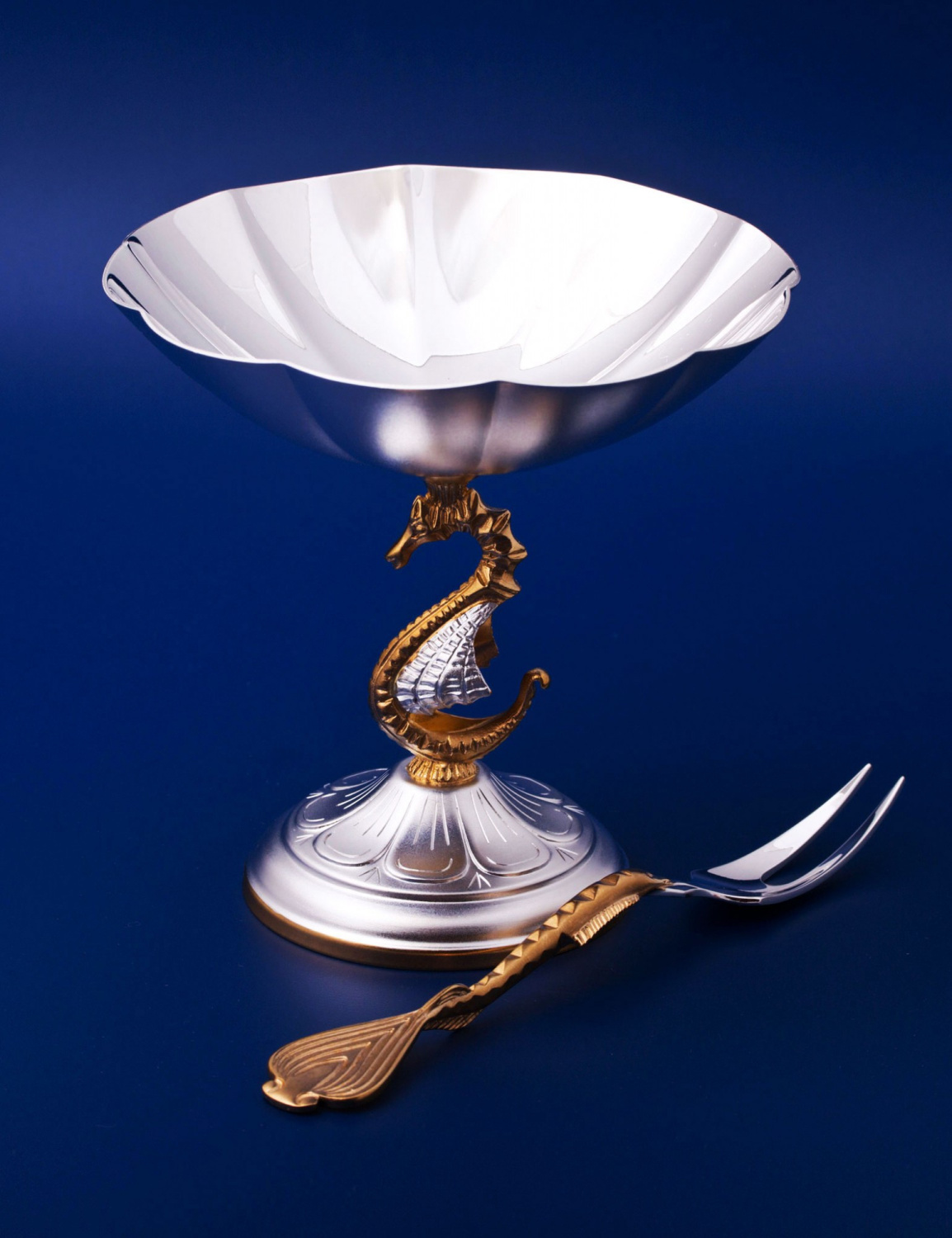 СЕРЕБРЯНАЯ ЛИМОННИЦА "№2" С ПОЗОЛОТОЙ – МСТЁРСКИЙ ЮВЕЛИР