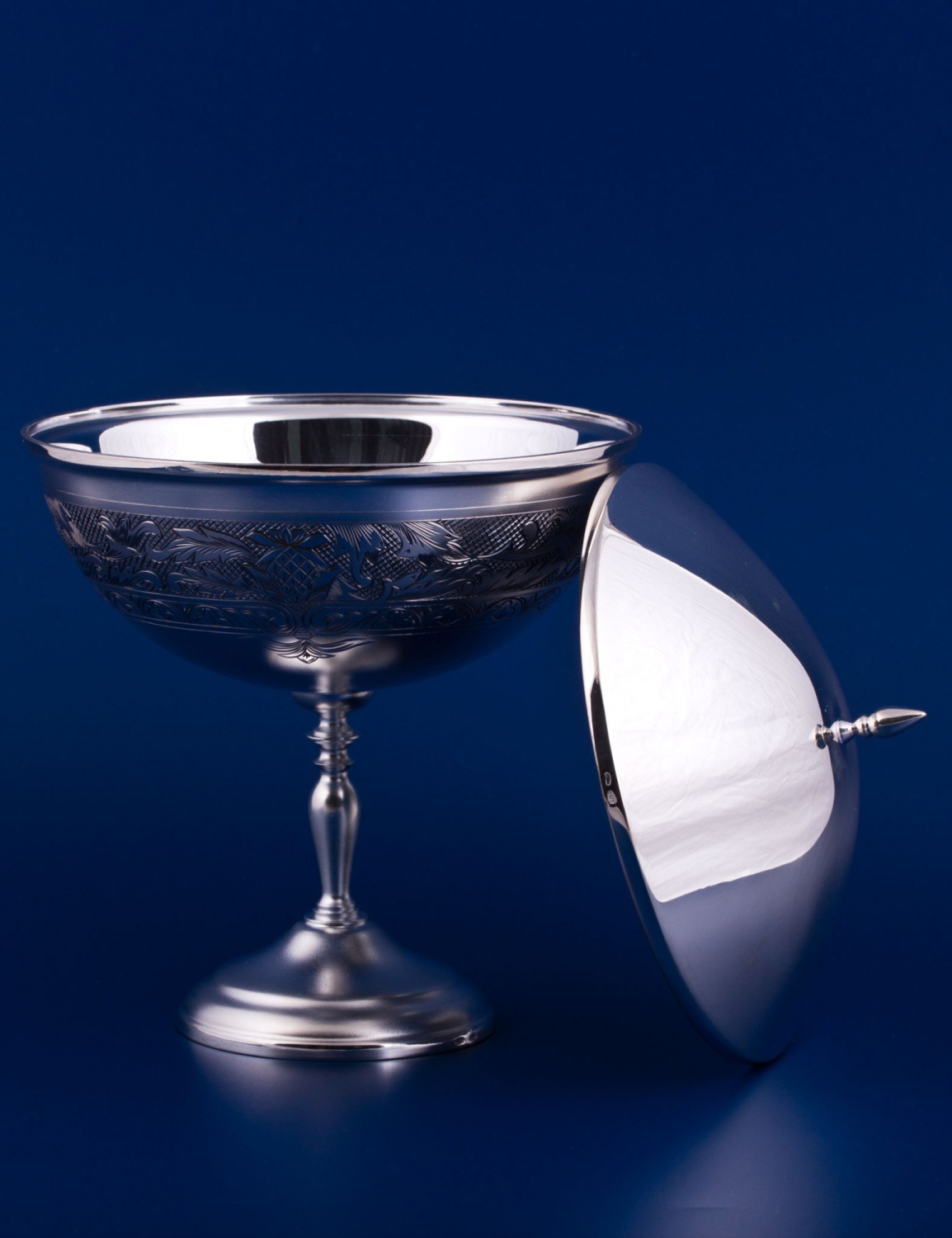 СЕРЕБРЯНАЯ ВАЗА ДЛЯ ВАРЕНЬЯ "№11" – МСТЁРСКИЙ ЮВЕЛИР