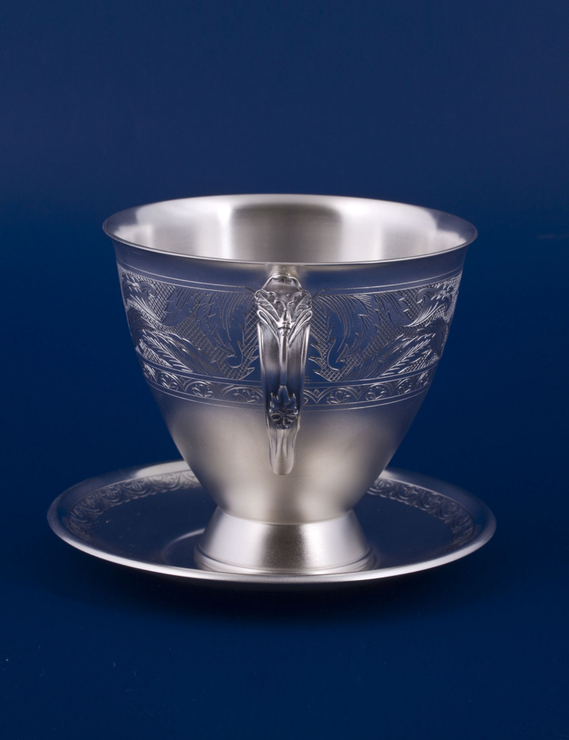 СЕРЕБРЯНАЯ ЧАЙНАЯ ЧАШКА "РИВЬЕРА" №20 – МСТЁРСКИЙ ЮВЕЛИР