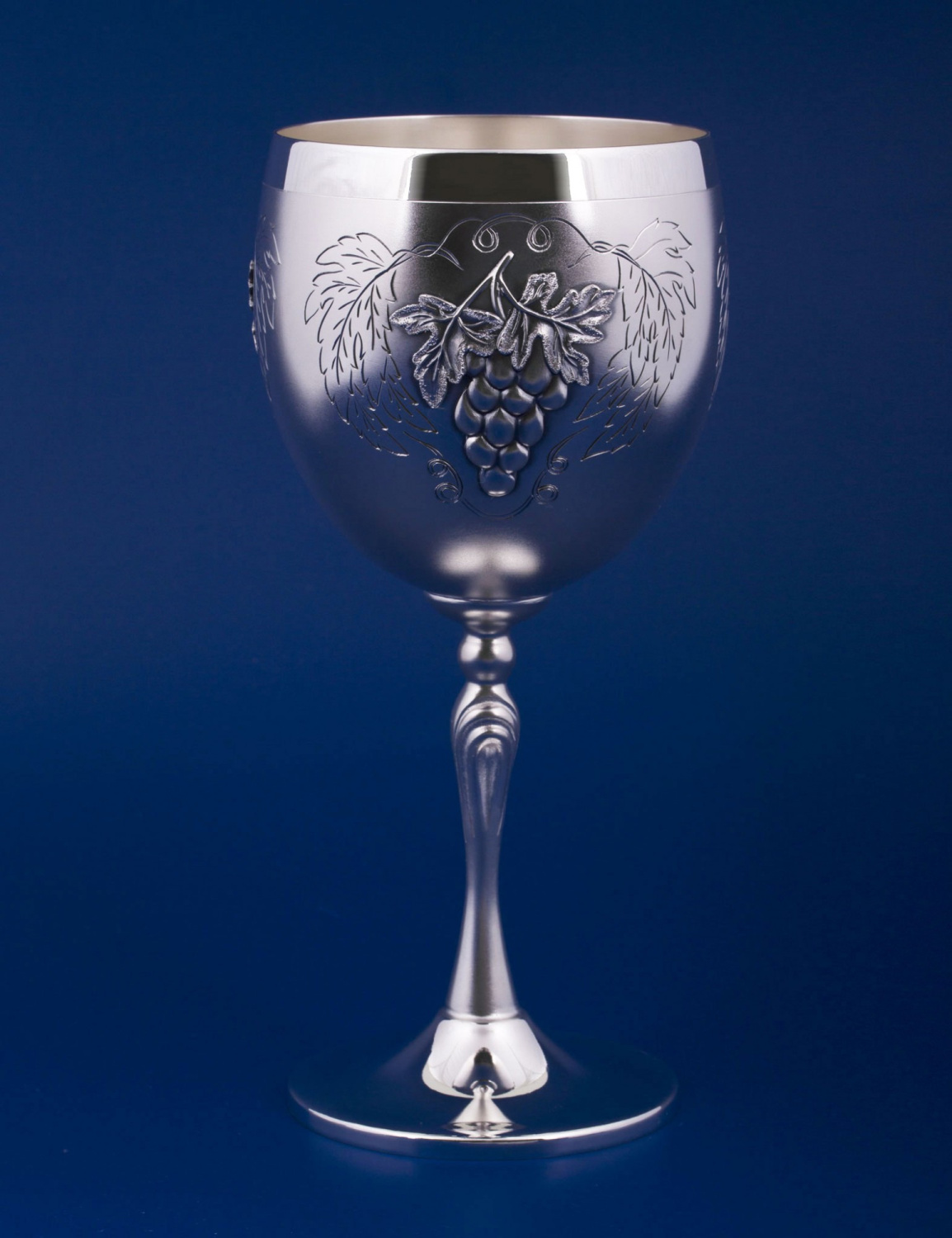 СЕРЕБРЯНЫЙ БОКАЛ "ВИНОГРАДНАЯ ЛОЗА" (150 МЛ.) – МСТЁРСКИЙ ЮВЕЛИР