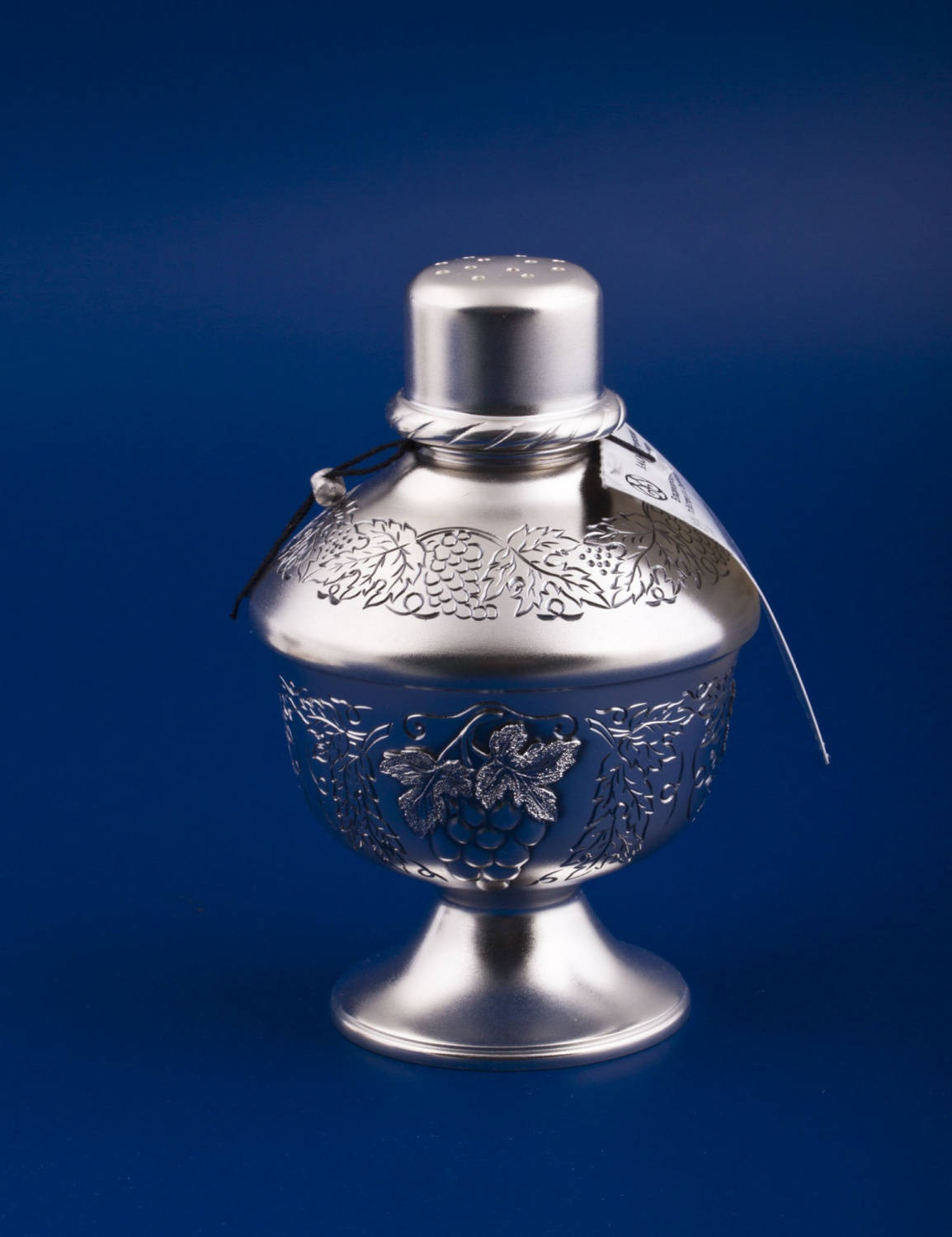 СЕРЕБРЯНЫЙ НАБОР ДЛЯ СПЕЦИЙ "ВИНОГРАДНАЯ ЛОЗА" – МСТЁРСКИЙ ЮВЕЛИР