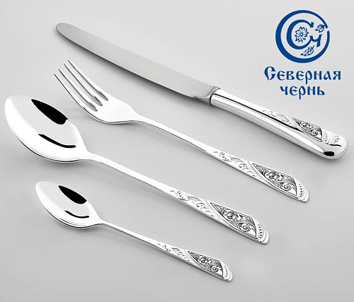 "Подснежник" с чернением