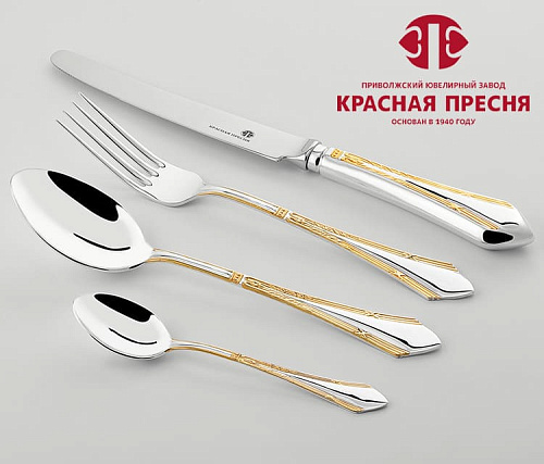 "Элегантный" с позолотой