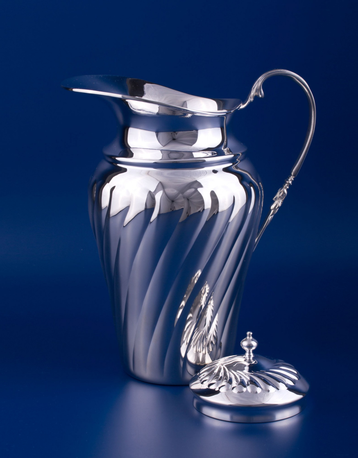 СЕРЕБРЯНЫЙ КУВШИН "ВЕНЕЦИЯ" №21 (1 ЛИТР) – МСТЁРСКИЙ ЮВЕЛИР