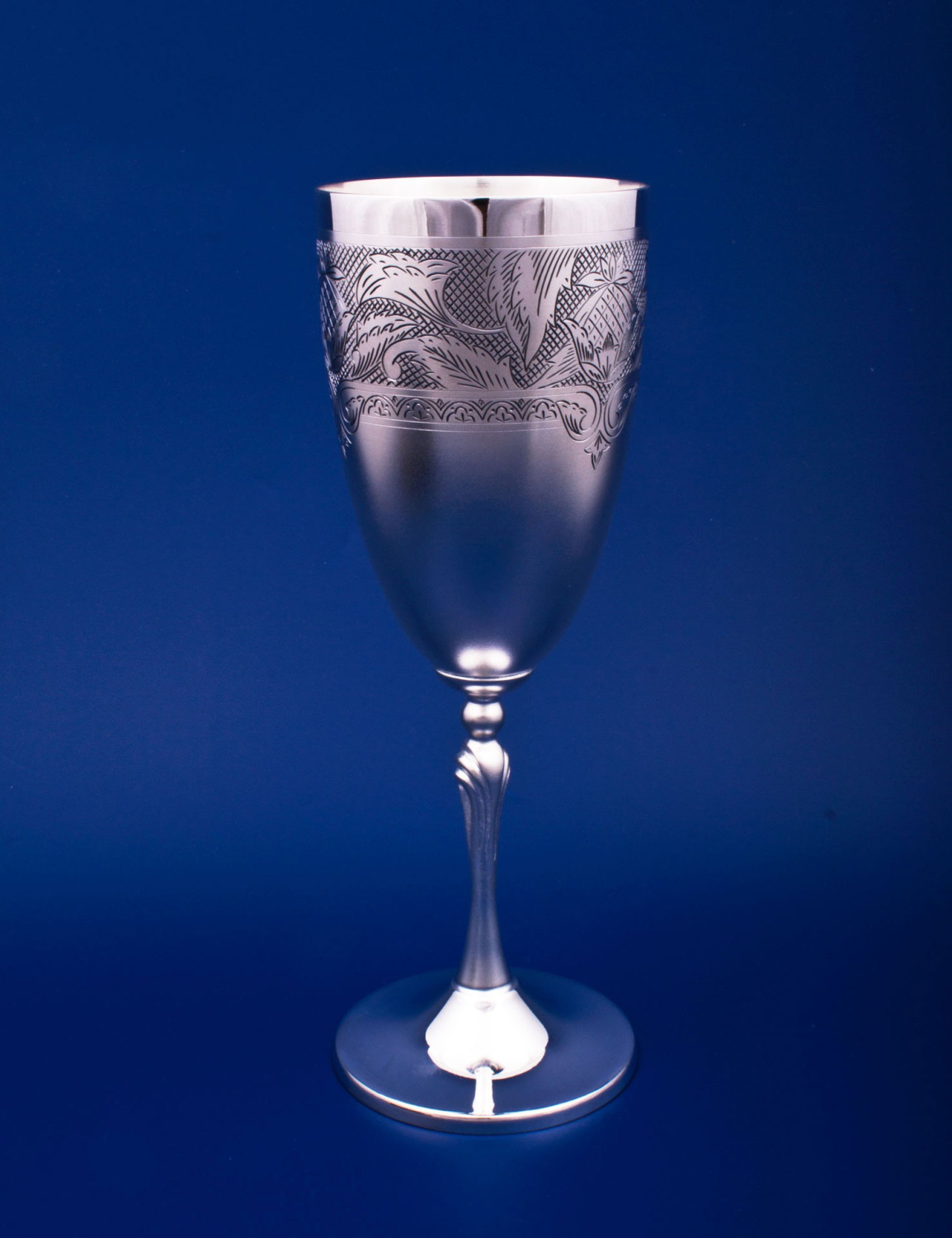 СЕРЕБРЯНЫЙ ФУЖЕР ДЛЯ ШАМПАНСКОГО "№42" – МСТЁРСКИЙ ЮВЕЛИР