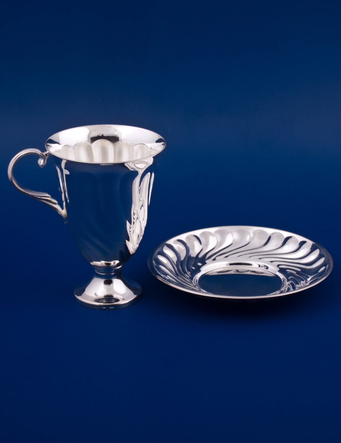 СЕРЕБРЯНАЯ ЧАЙНАЯ ЧАШКА №19 "ВЕНЕЦИЯ" – МСТЁРСКИЙ ЮВЕЛИР