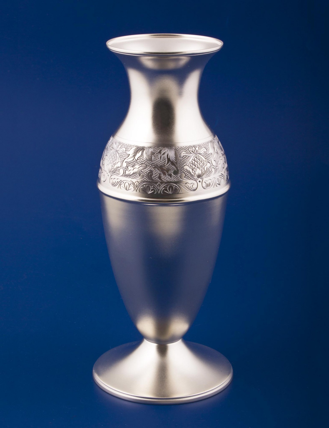 СЕРЕБРЯНАЯ ВАЗА ДЛЯ ЦВЕТОВ "РИВЬЕРА" – МСТЁРСКИЙ ЮВЕЛИР